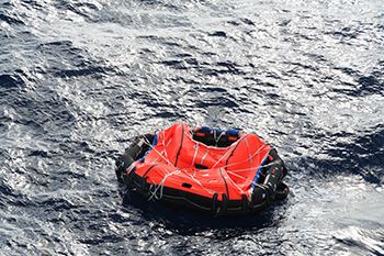 Wrongful Death at Sea Empty raft